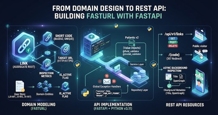 From Domain Design to REST API: Building FastURL with FastAPI